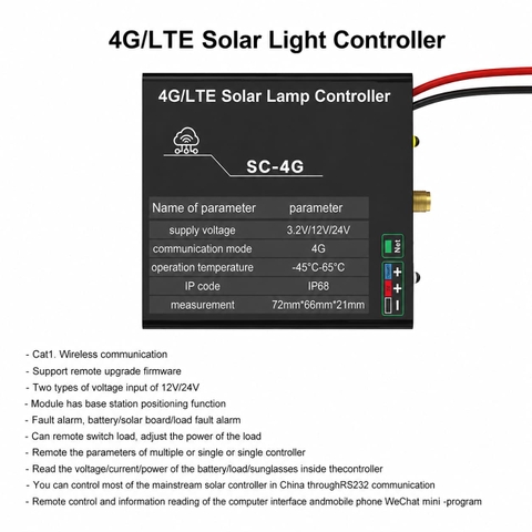Đèn Đường Năng Lượng Mặt Trời Thông Minh 4G IoT ZALAA ZL-LAR4G Đô Thị