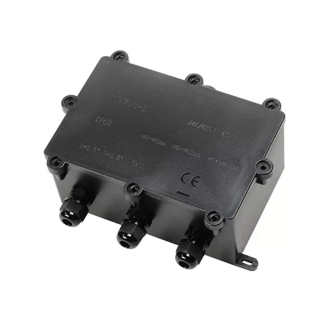 Hộp Nối Điện Deenlai FSH716-B - Chia nhiều cổng từ 2 đến 10 ngả, Chống nước, Ngoài trời IP68 - Linh kiện đèn led Zalaa