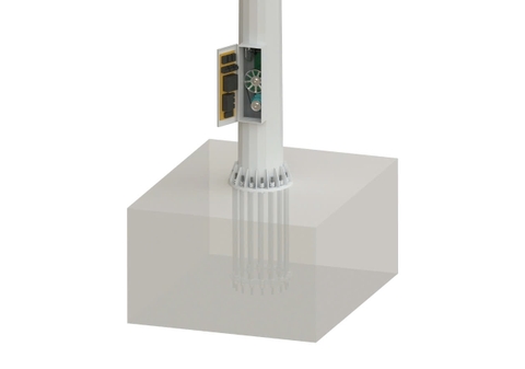 Giải Pháp Nâng Hạ Thông Minh Cho Cột Đèn Chiếu Sáng Năng Lượng Mặt Trời ZALAA