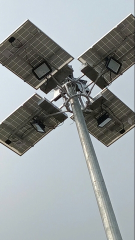 Giải Pháp Nâng Hạ Thông Minh Cho Cột Đèn Chiếu Sáng Năng Lượng Mặt Trời ZALAA