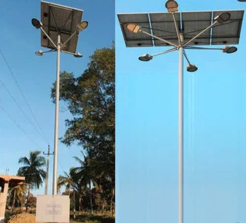 Giải Pháp Nâng Hạ Thông Minh Cho Cột Đèn Chiếu Sáng Năng Lượng Mặt Trời ZALAA