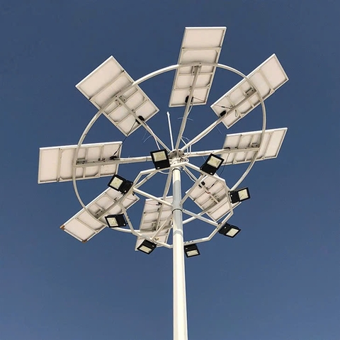 Giải Pháp Nâng Hạ Thông Minh Cho Cột Đèn Chiếu Sáng Năng Lượng Mặt Trời ZALAA