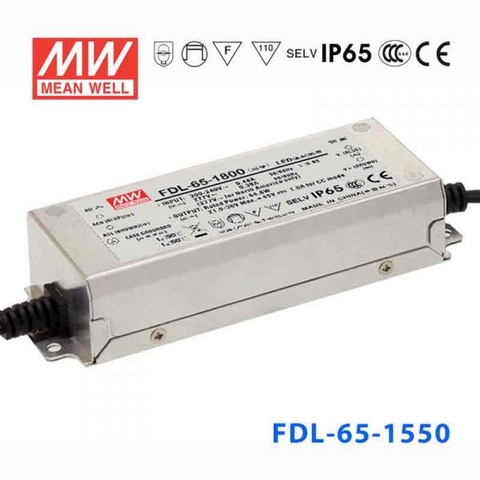 Nguồn Meanwell FDL-65 - LED Driver sử dụng cho Đèn chiếu sáng Flood, Decorative, Architectural