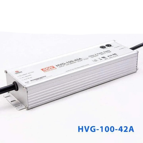 Nguồn Meanwell HVG-100 | LED Driver sử dụng cho Đèn LED ngoài trời từ 75W đến  100W