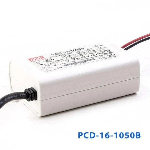 Nguồn Meanwell PCD-16 - LED Driver sử dụng cho Đèn chiếu sáng trong nhà