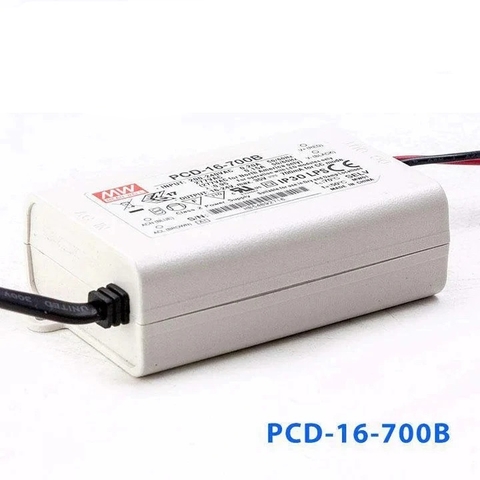 Nguồn Meanwell PCD-16 - LED Driver sử dụng cho Đèn chiếu sáng trong nhà