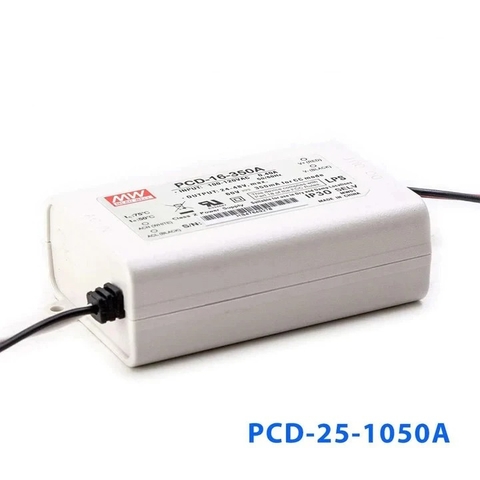 Nguồn Meanwell PCD-25 - LED Driver sử dụng cho Đèn chiếu sáng trong nhà