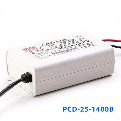 Nguồn Meanwell PCD-25 - LED Driver sử dụng cho Đèn chiếu sáng trong nhà