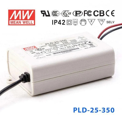 Nguồn Meanwell PLD-25 - LED Driver sử dụng cho Đèn chiếu sáng trong nhà