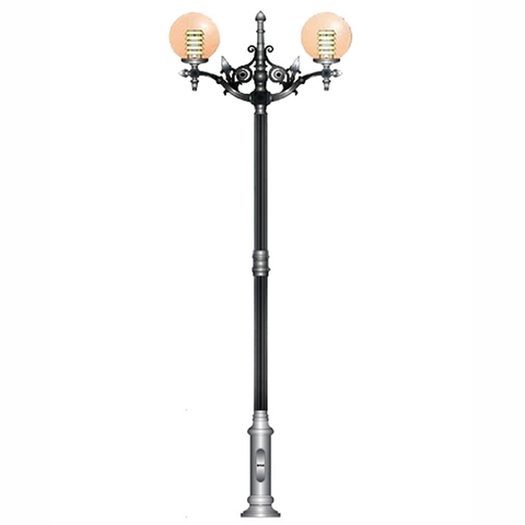 Đế Cột Nouvo - Chân Đế Cột Đèn Nhôm Gang Thép Bền Bỉ Chịu Lực Cao