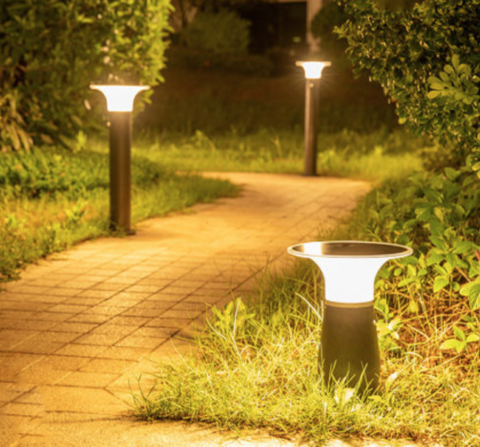 Đèn Nấm Sân Vườn Năng Lượng Mặt Trời trang trí cảnh quan sân vườn / công viên