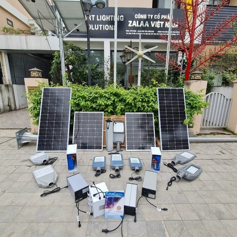 Pin lưu trữ đèn năng lượng mặt trời FePO4 12.8V-100AH cho dự án chiếu sáng Zalaa Battery Lithium Solar Street light