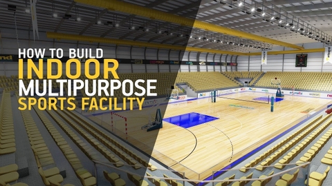 Đèn LED Chiếu Sáng Sân Thể Thao Đa Năng (trong nhà)