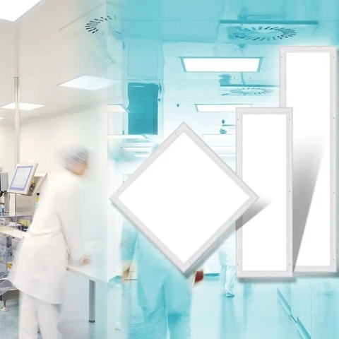 Đèn LED Phòng Sạch Chất Lượng Cao - Âm trần, Gắn nổi, Máng chống nổ, Chống ẩm, Tuyp LED, V-shape, Bán nguyệt