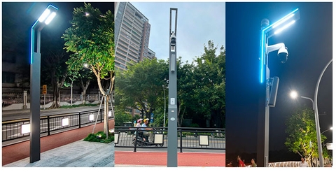 Trụ Cột Thông Minh ZBS-Smart Pole 02 ZALAA OEM/ODM cho Thành Phố hiện đại mới