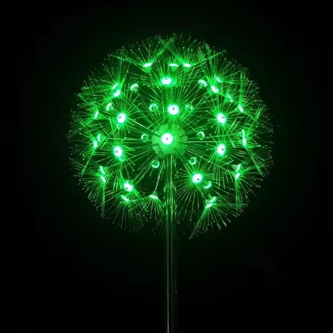 Trụ Cột Đèn Inox Cao 5M Sử dụng Treo Bông Hoa Bồ Công Anh Dandelion Ngoài Trời