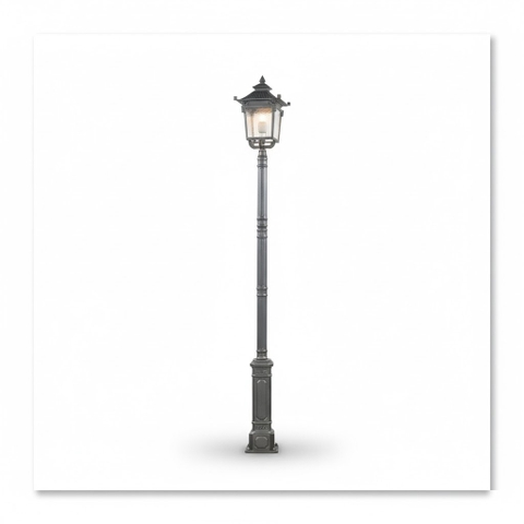 Trụ Đèn LED Sân Vườn Châu Âu - Kiểu dáng Đầu Tháp Mái Chùa, Đình Cổ Điển | ZSV-GLP EU003