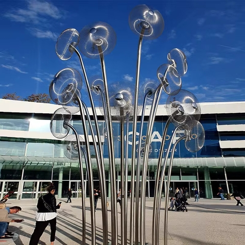 Trùm Cột Đèn ZALAA Kiểu Dáng Khóm Hoa Ánh Sáng Đẹp Lạ - Giải pháp chiếu sáng nghệ thuật cho sân vườn Khu đô thị, Công viên