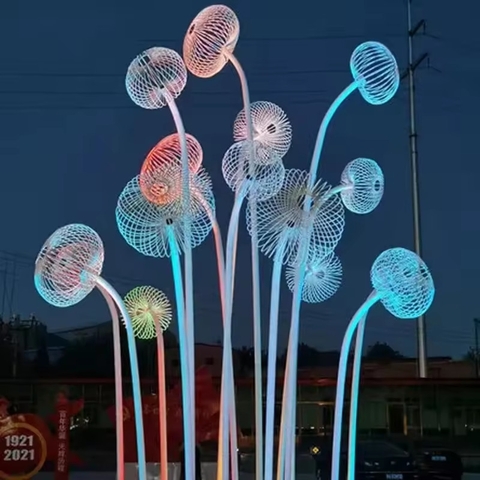 Trùm Cột Đèn ZALAA Kiểu Dáng Khóm Hoa Ánh Sáng Đẹp Lạ - Giải pháp chiếu sáng nghệ thuật cho sân vườn Khu đô thị, Công viên