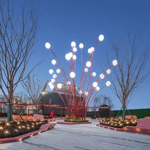 Trùm Cột Đèn ZALAA Trang Trí Chiếu Sáng Nghệ Thuật Địa Điểm Checkin, Công viên sân vườn, Khu đô thị mới