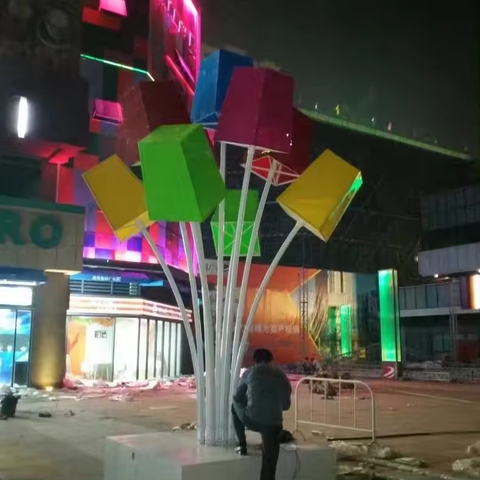 Trùm Nhiều Cột Đèn ZALAA Đẹp Lạ Giải Pháp Chiếu Sáng Nghệ Thuật cho sân vườn Khu đô thị, Công Viên