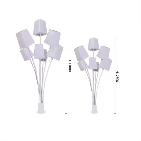 Trùm Nhiều Cột Đèn ZALAA Đẹp Lạ Giải Pháp Chiếu Sáng Nghệ Thuật cho sân vườn Khu đô thị, Công Viên