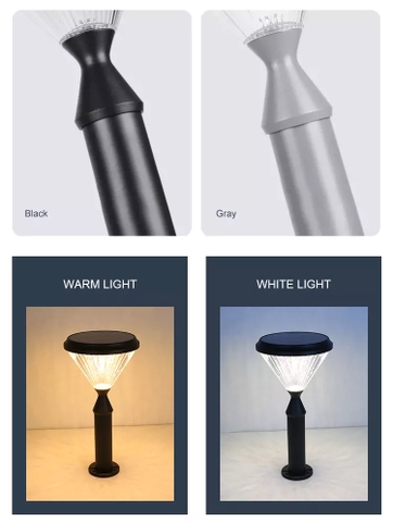 Trụ Nấm Sân Vườn Năng Lượng Mặt Trời ZALAA ZG-CPD5405