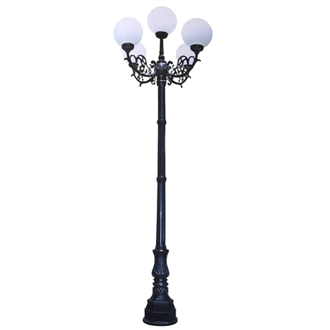 Đế Cột DC02 - Chân Đế Cột Đèn Nhôm Gang Thép Bền Bỉ Chịu Lực Cao