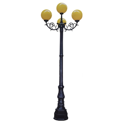 Đế Cột DC02 - Chân Đế Cột Đèn Nhôm Gang Thép Bền Bỉ Chịu Lực Cao