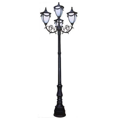 Đế Cột DC02 - Chân Đế Cột Đèn Nhôm Gang Thép Bền Bỉ Chịu Lực Cao