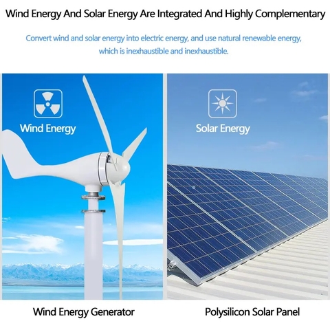 Tuabin Gió và linh kiện cho Đèn LED Năng Lượng Mặt Trời Kết Hợp Turbines Gió - Báo giá linh kiện cho dự án chiếu sáng