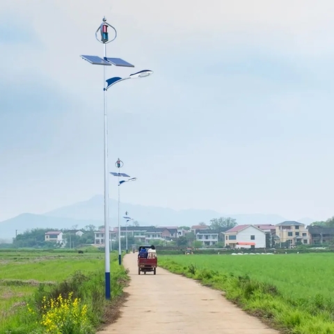 Tuabin Gió và linh kiện cho Đèn LED Năng Lượng Mặt Trời Kết Hợp Turbines Gió - Báo giá linh kiện cho dự án chiếu sáng