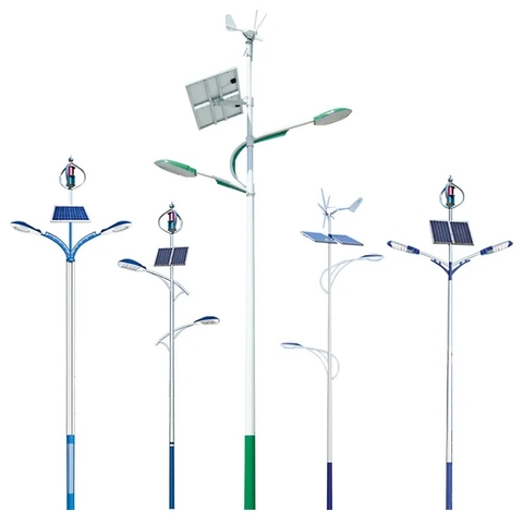 Tuabin Gió và linh kiện cho Đèn LED Năng Lượng Mặt Trời Kết Hợp Turbines Gió - Báo giá linh kiện cho dự án chiếu sáng