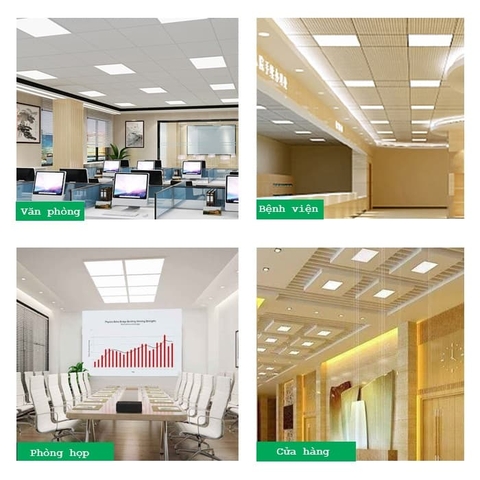 Đèn LED Panel ZALAA - Loại Âm Trần, Ốp Nổi, Hộp, Siêu Mỏng Không chói lóa, độ bền cao