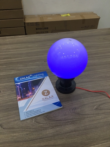 Đèn Trụ Cổng Cầu Đục D200, đuôi đèn E27