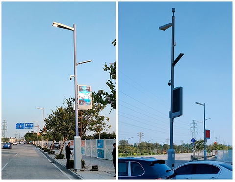 Cột thông minh ZBS-Smart Pole 03 ZALAA OEM / ODM cho Thành phố thông minh