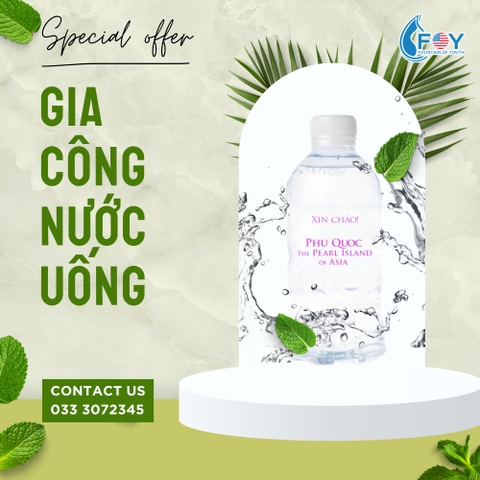 Phu Quoc The Pearl Island of Asia Nước Đóng Chai 330ml