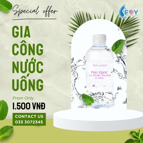 Phu Quoc The Pearl Island of Asia Nước Đóng Chai 330ml
