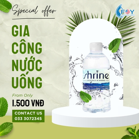 Shrine Nước Uống Đóng Chai 250ml