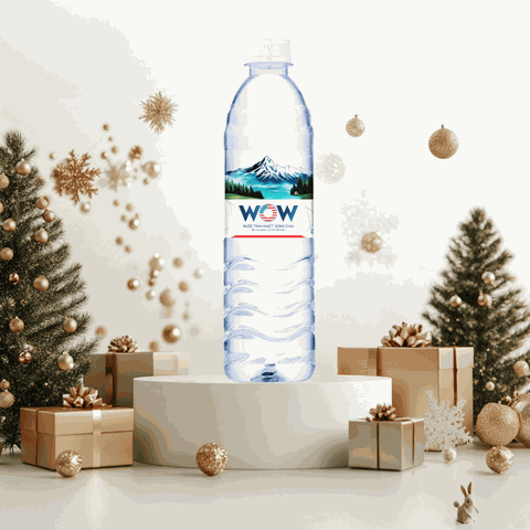 Thùng 24 chai WOW nước uống tinh khiết 520ml