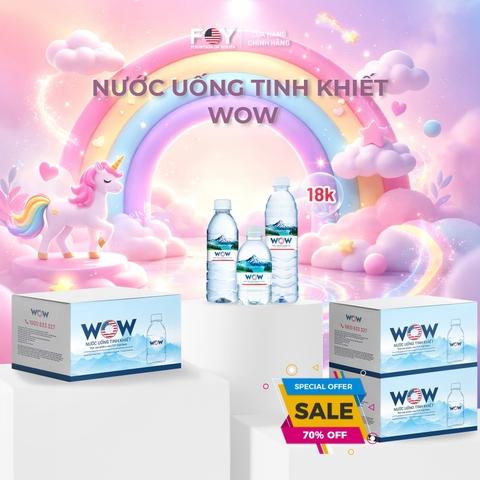 WOW Luxury Nước Uống Tinh Khiết