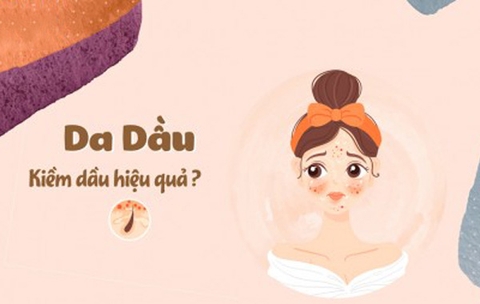 Da dầu mụn và mỹ phẩm dành cho da dầu và mụn