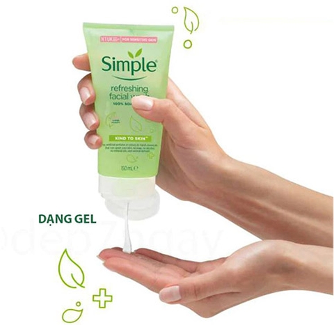 Simple Kind To Skin Refreshing Facial Wash