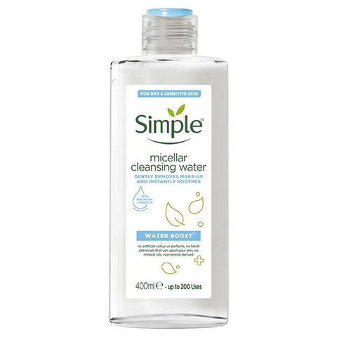 Tẩy trang Simple Water Boost Micellar Water
