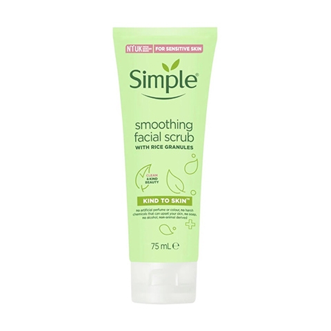 Simple Smoothing Facial Scrub