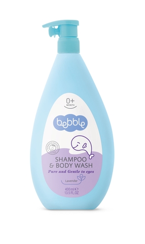 Sữa tắm gội Bebble Lavender - 400ml