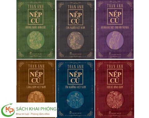 Bộ sách: Nếp Cũ - Toán Ánh (Bộ 6 cuốn)