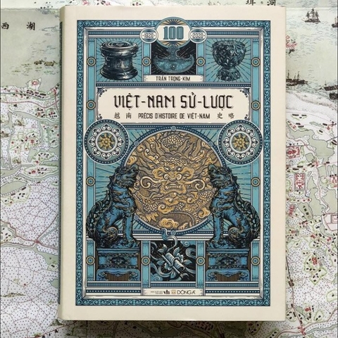Sách Việt Nam Sử Lược - Bìa cứng (Tái Bản 2023) Trần Trọng Kim