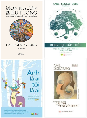Combo (4 Cuốn sách) Khoa Học Tâm Thức - Những Liên Hệ Giữa Cái Tôi Và Cái Vô Thức - Con Người Và Biểu Tượng - Anh Là Ai Tôi Là Ai - Carl Gustav Jung