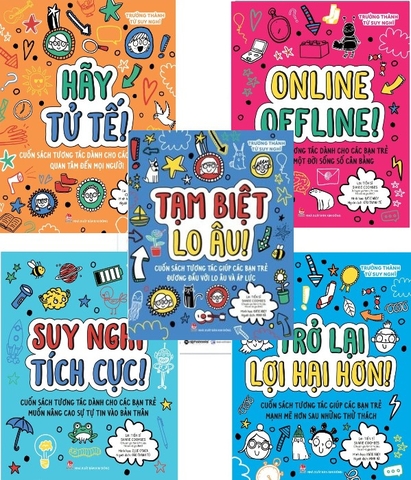 Combo Sách Trưởng Thành Từ Suy Nghĩ (Bộ 5 Cuốn) của nhiều tác giả